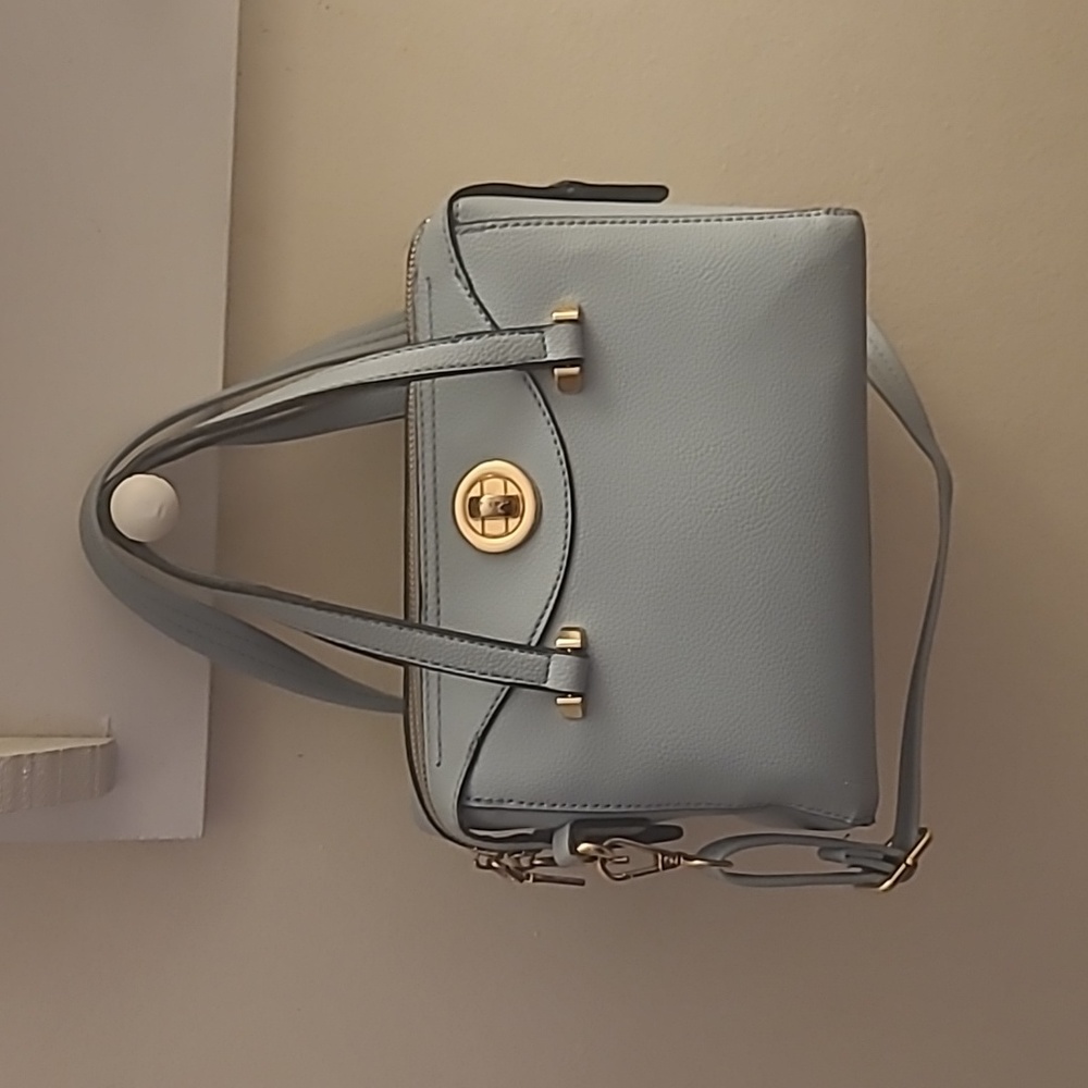 Blue purse